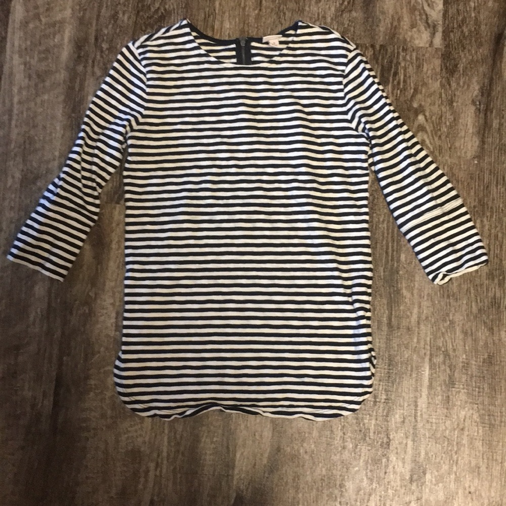 Black and white striped shirt
